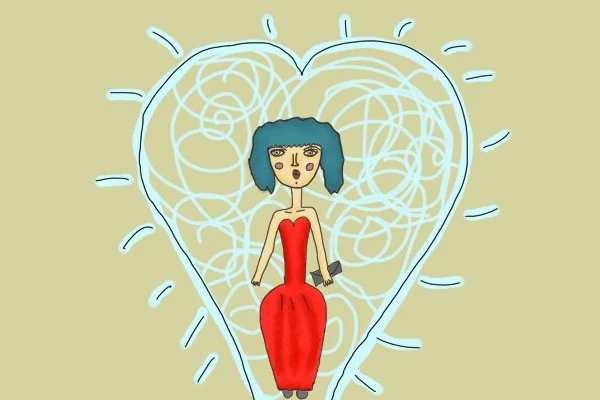 В сердце