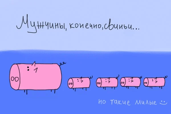 Мужчины — свиньи